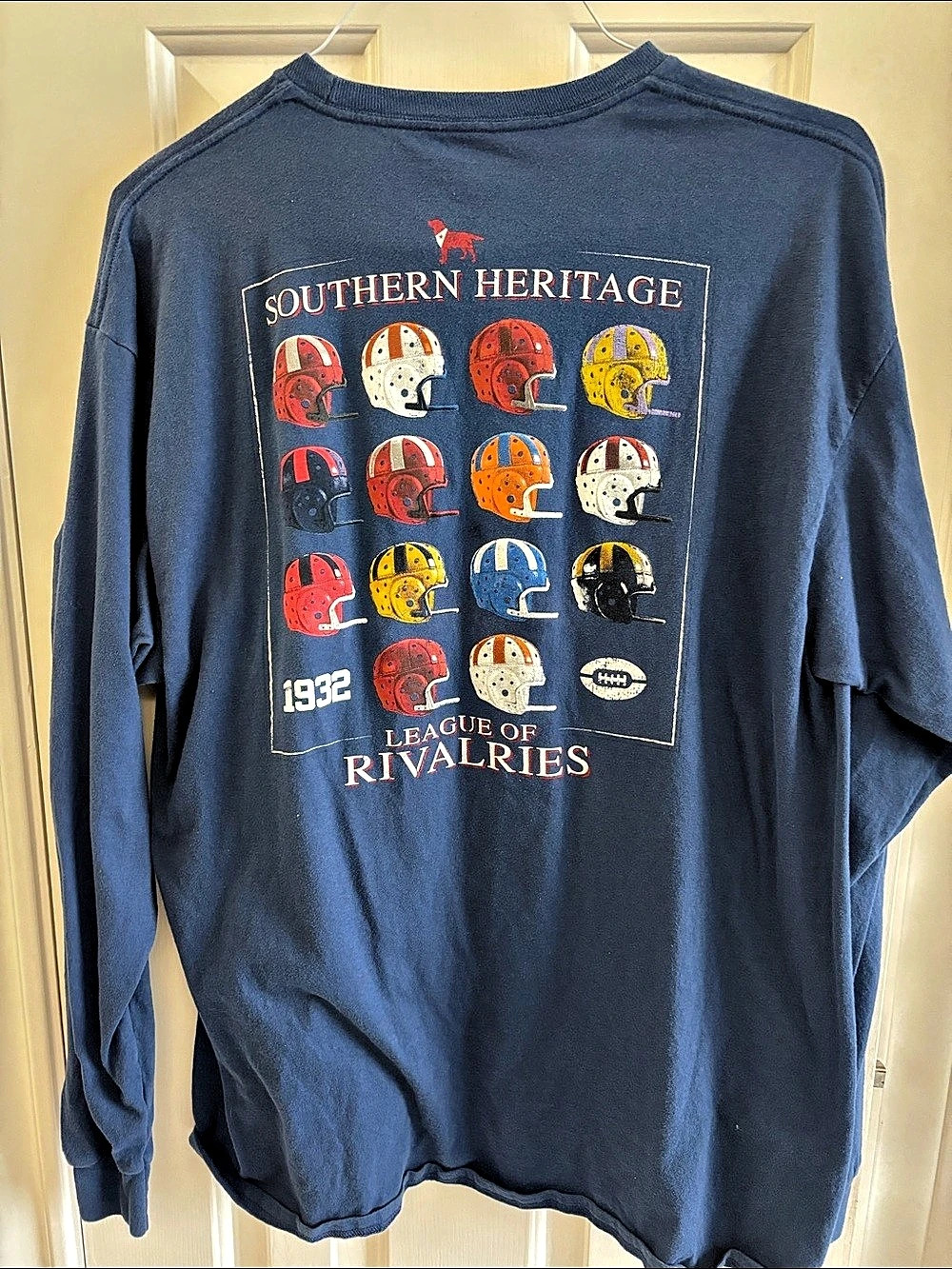 Southern Heritage League of Rivalries Long Sleeve Pocket T-Shirt Long Sleeve